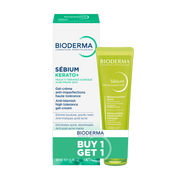 Bioderma Sebium Kerato+ Anti-Blemish High Tolerance Gel-Cream 30ml + Sebium Gel Moussant Actif Purifying Cleansing Gel – Buy 1 Get 1 Set