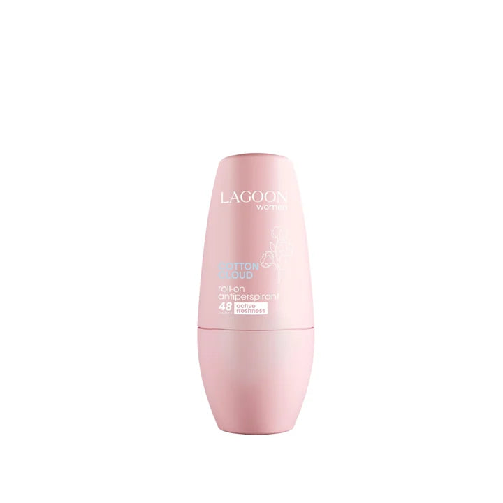 Lagoon Cotton Cloud Roll-On For Women | Soft and Fresh Fragrance