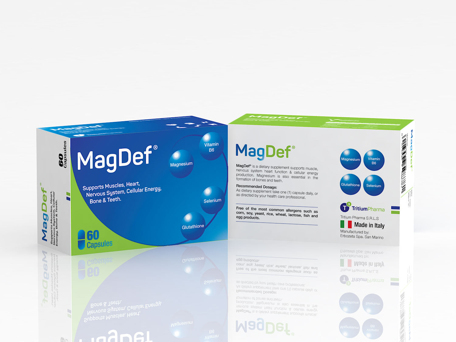 MagDef 60 Capsules | Magnesium Supplement for Energy and Muscle Support