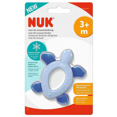 NUK Cool All-Around Teether Turtle – 3+ Months