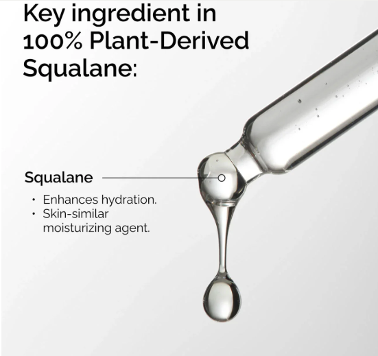 The Ordinary 100% Plant Derived Squalane 30ml Lightweight Hydrating Face Oil