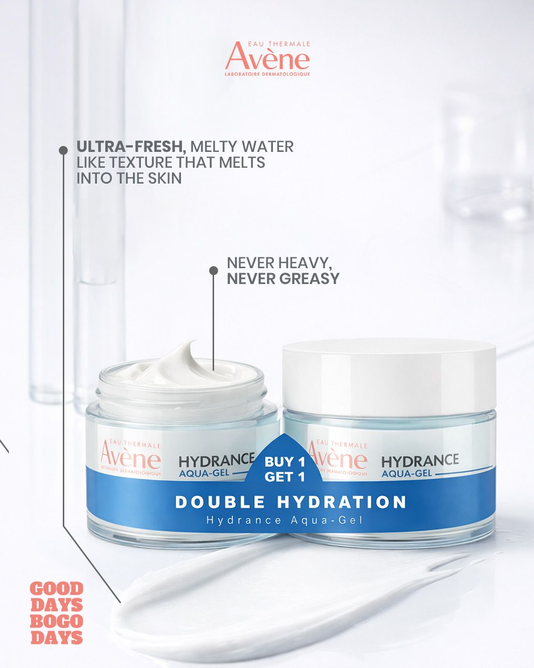 Avene Hydrance Aqua Gel 50ml Buy 1 Get 1 Free Double Hydration Moisturizer