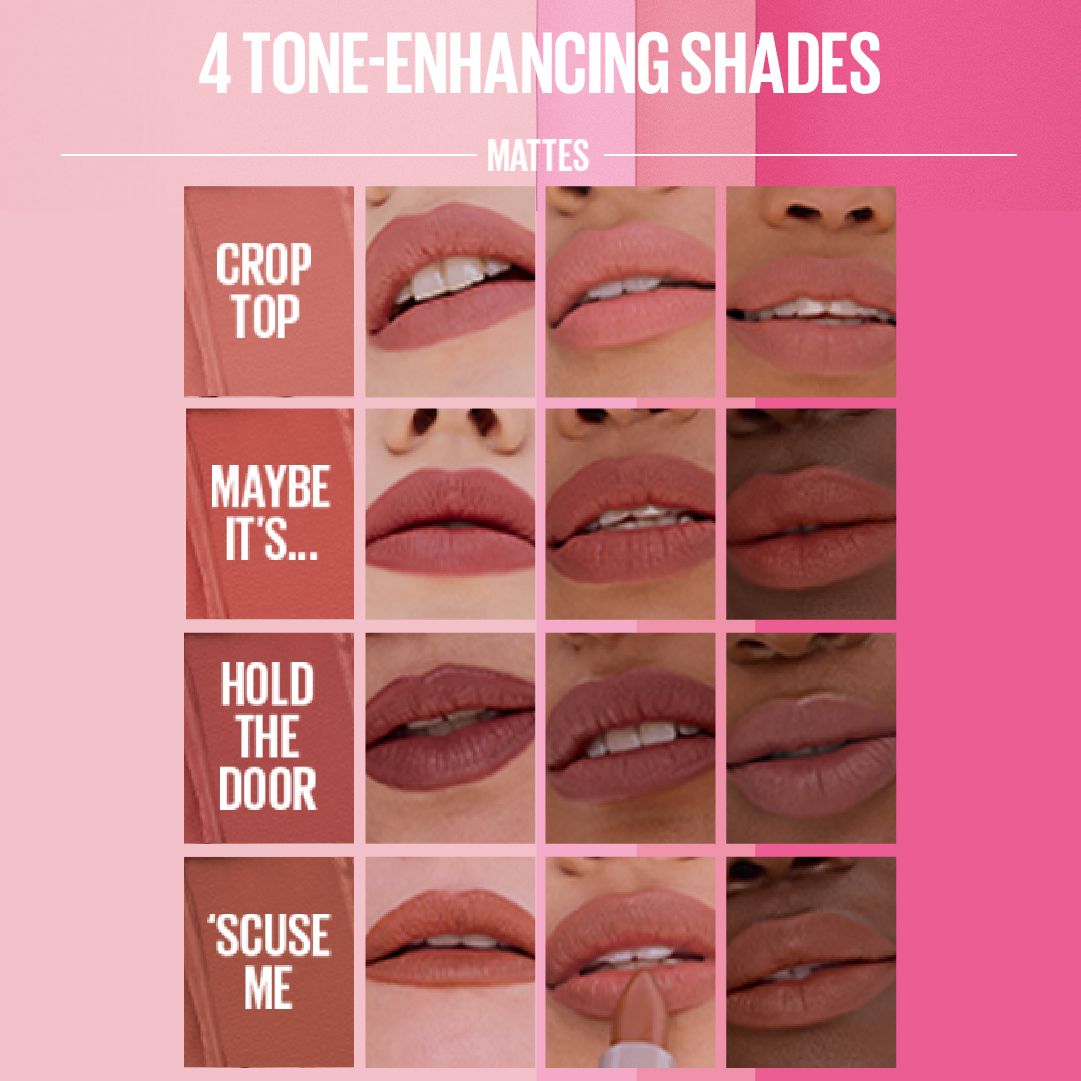 Maybelline Maybe It’s Serum Lipstick Hydrating Satin and Matte Finish