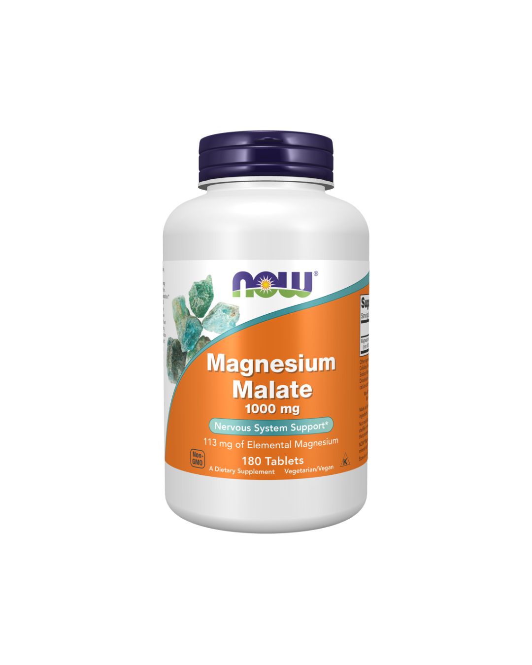 NOW Magnesium Malate 1000 mg 180 Tablets