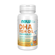 NOW Kids DHA Fish Oil Chewables 60 Chewable Softgels