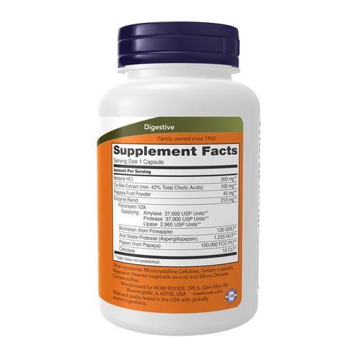 NOW Super Enzymes Digestive Support 90 Capsules