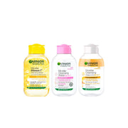 Garnier Micellar Water Trio 100ml Each – Classic, Sensitive, Water-in-Oil