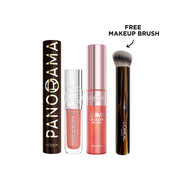L’Oréal Paris Panorama Mascara + Plump Ambition Hyaluronic Lip Oil + Lumi Le Liquid Blush Get Free Makeup Brush 20% Off