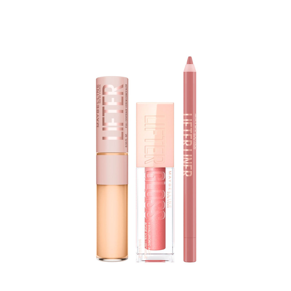 Maybelline Lifter Serum Concealer + Lifter Gloss + Lifter Liner Get 25% Off
