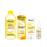 Garnier Fast Bright Vitamin C Skincare Routine Get 20% Off