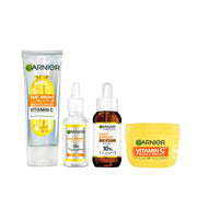 Garnier Fast Bright Vitamin C Complete Skincare Routine Get 20% Off