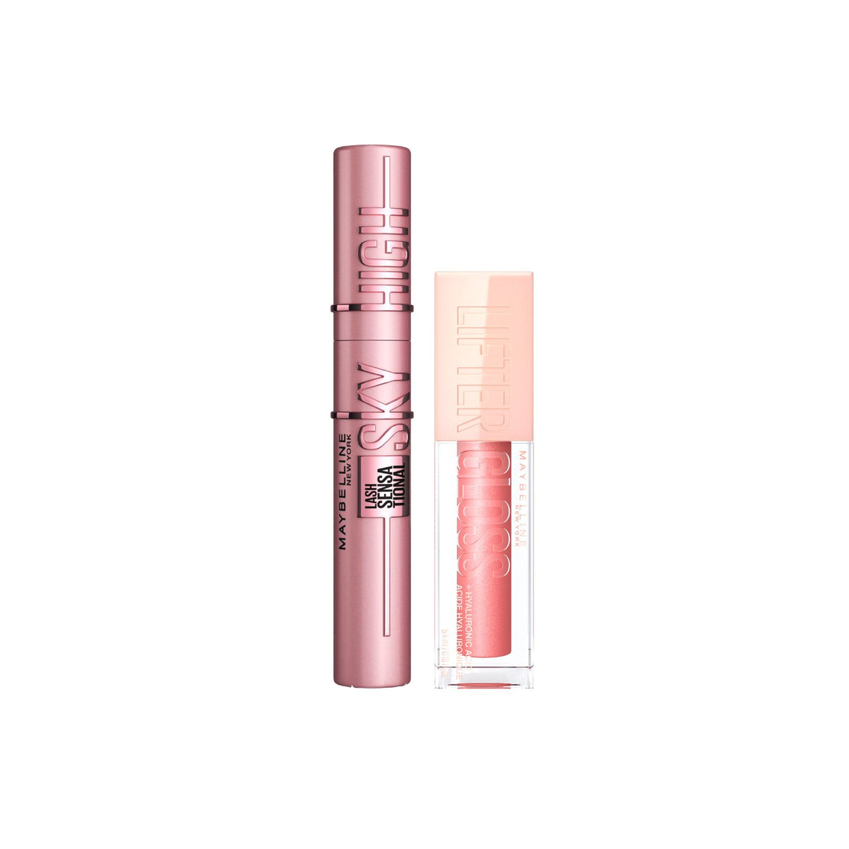 Brave Together Lash & Glow Duo – Maybelline Lash Sensational Mascara + Lifter Gloss Get 20% Off