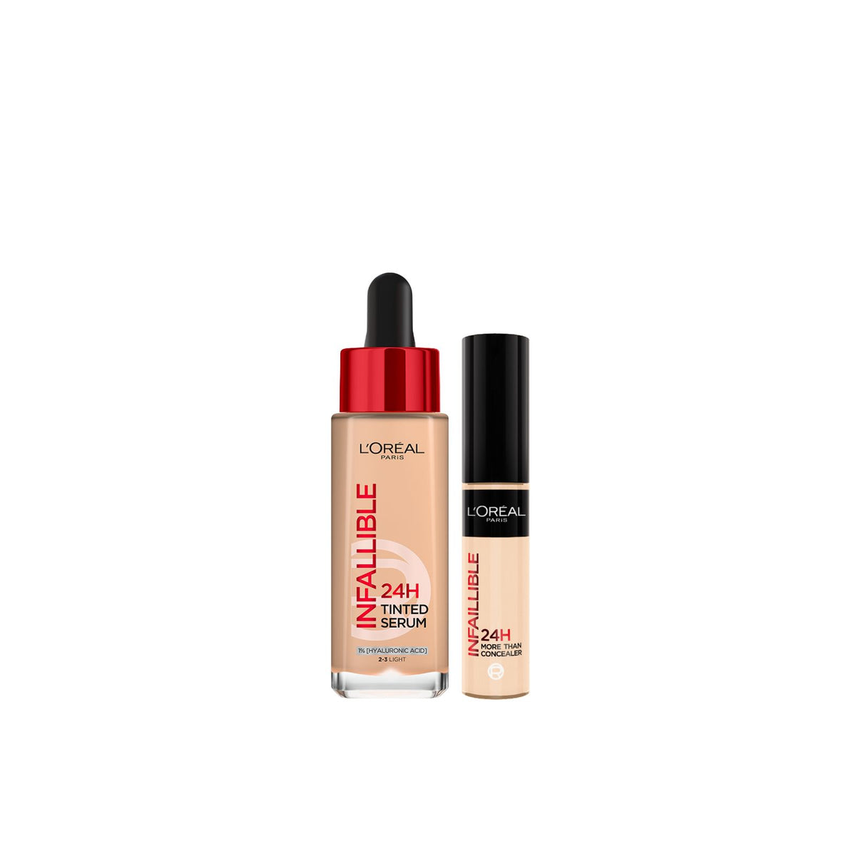 L’Oréal Paris Infallible 24H Tinted Serum + Infallible 24H More Than Concealer – 20% Off