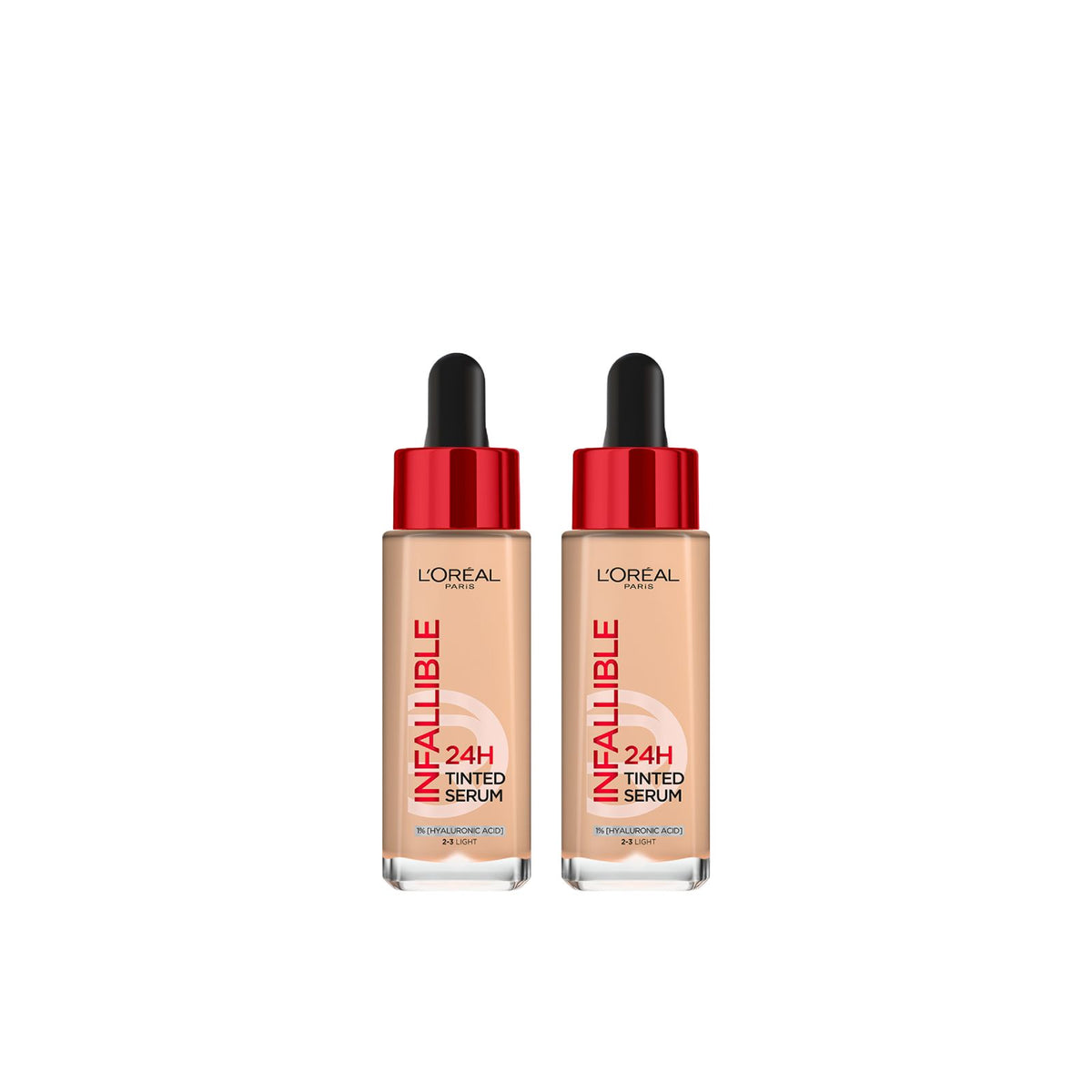 L’Oréal Paris Infallible 24H Tinted Serum – Double Pack – 20% Off