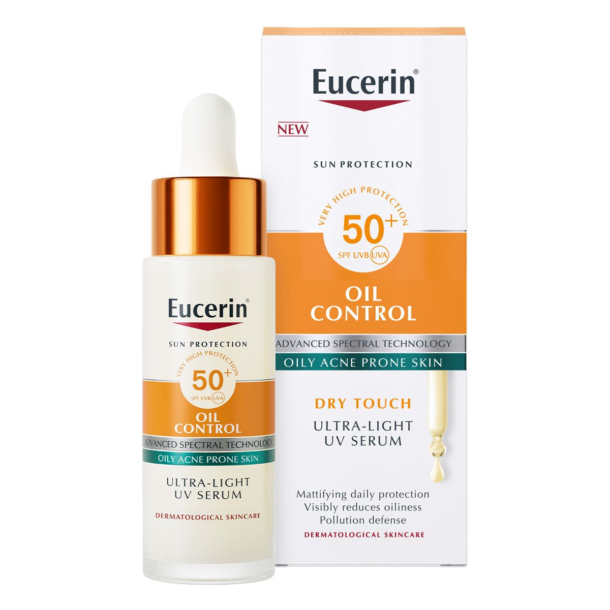 Eucerin Sun Oil Control Ultra-Light UV Serum SPF 50+