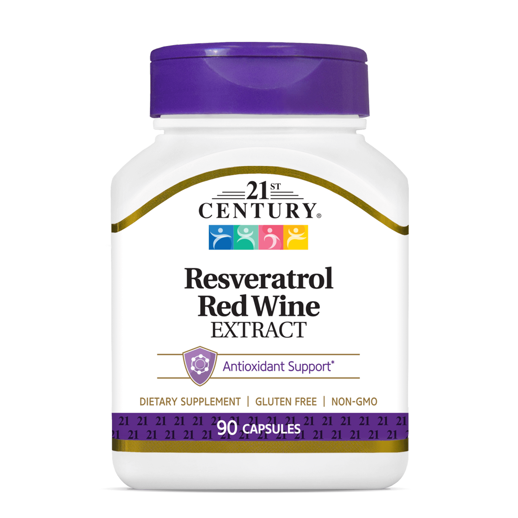 Resveratrol Red Wine Extract Antioxidant Support 90 Capsules-1
