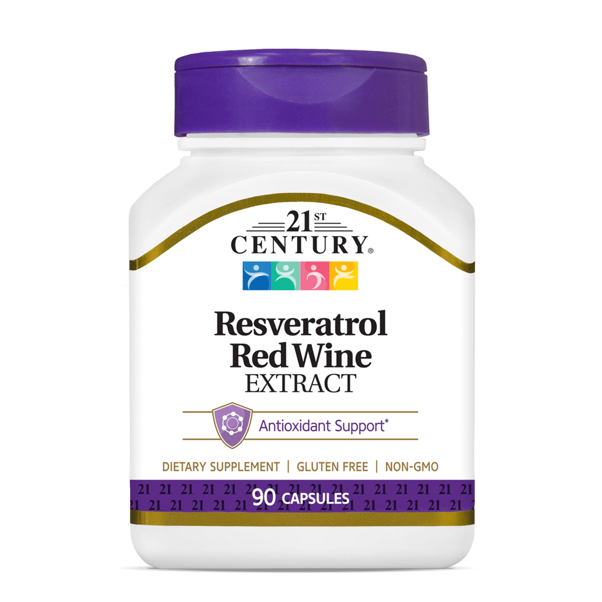 Resveratrol Red Wine Extract Antioxidant Support 90 Capsules-1