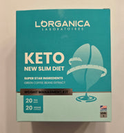 Lorganica Keto New Slim Diet level 1 – Weight Management Kit with Green Coffee Bean Extract-1