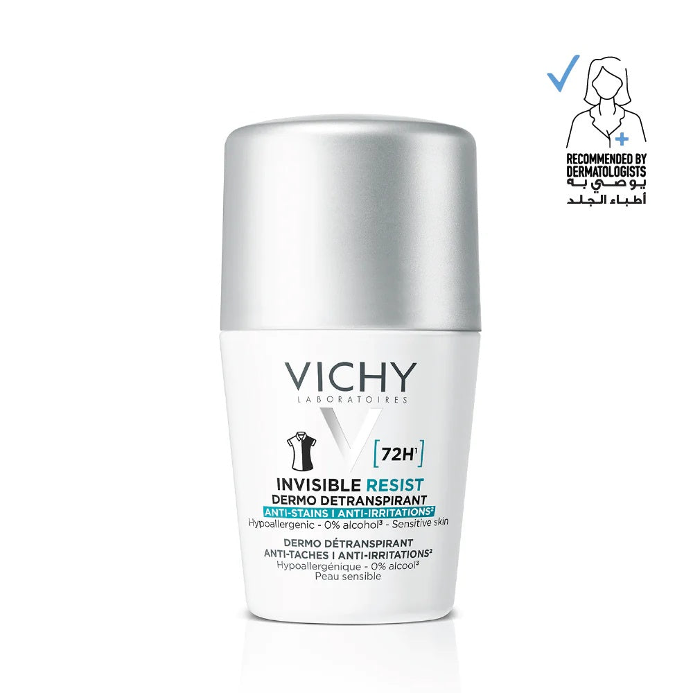 Vichy 72H Invisible Resist Dermo Deodorant for Women - 50ml.-1