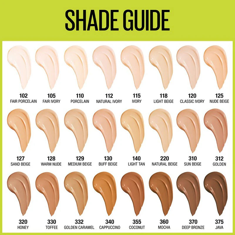 Maybelline Super Stay Liquid Foundation | Full Coverage, Long-Lasting Matte Finish-2