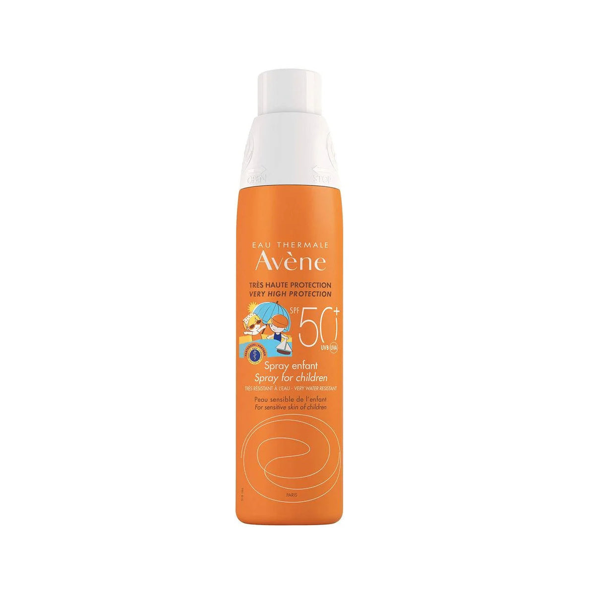 Avene Very High Sun Protection SPF 50+ Enfants Spray 200ML - Gentle and Effective UV Defense for Children-1