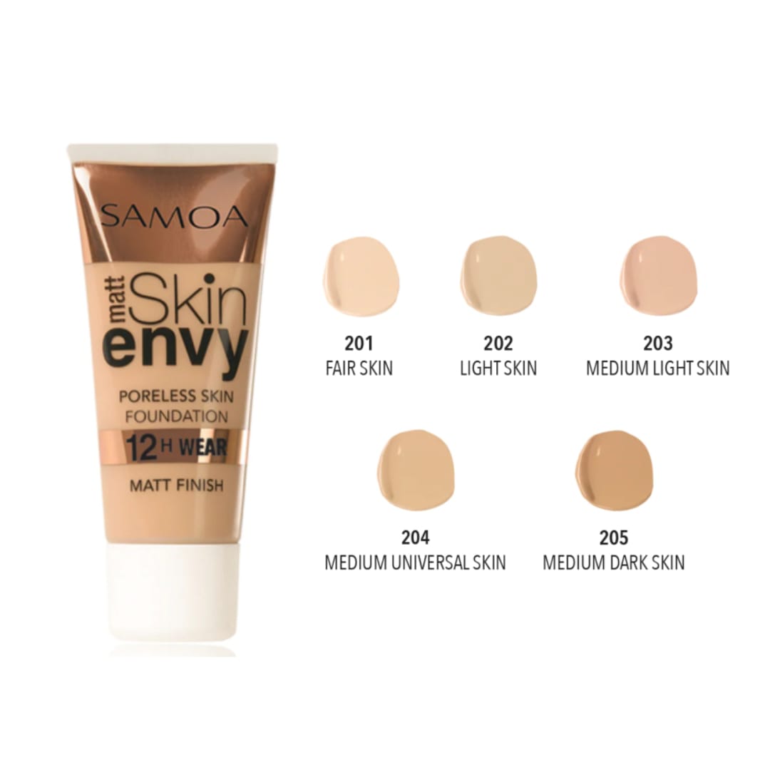 Samoa Matt Skin Envy Poreless Skin Foundation-3