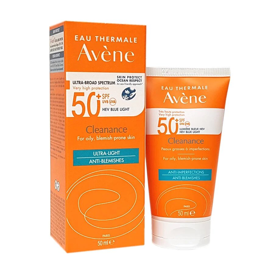 Avene Cleanance Sun Protection Solaire SPF 50+ - High Protection for Oily and Acne-Prone Skin-2
