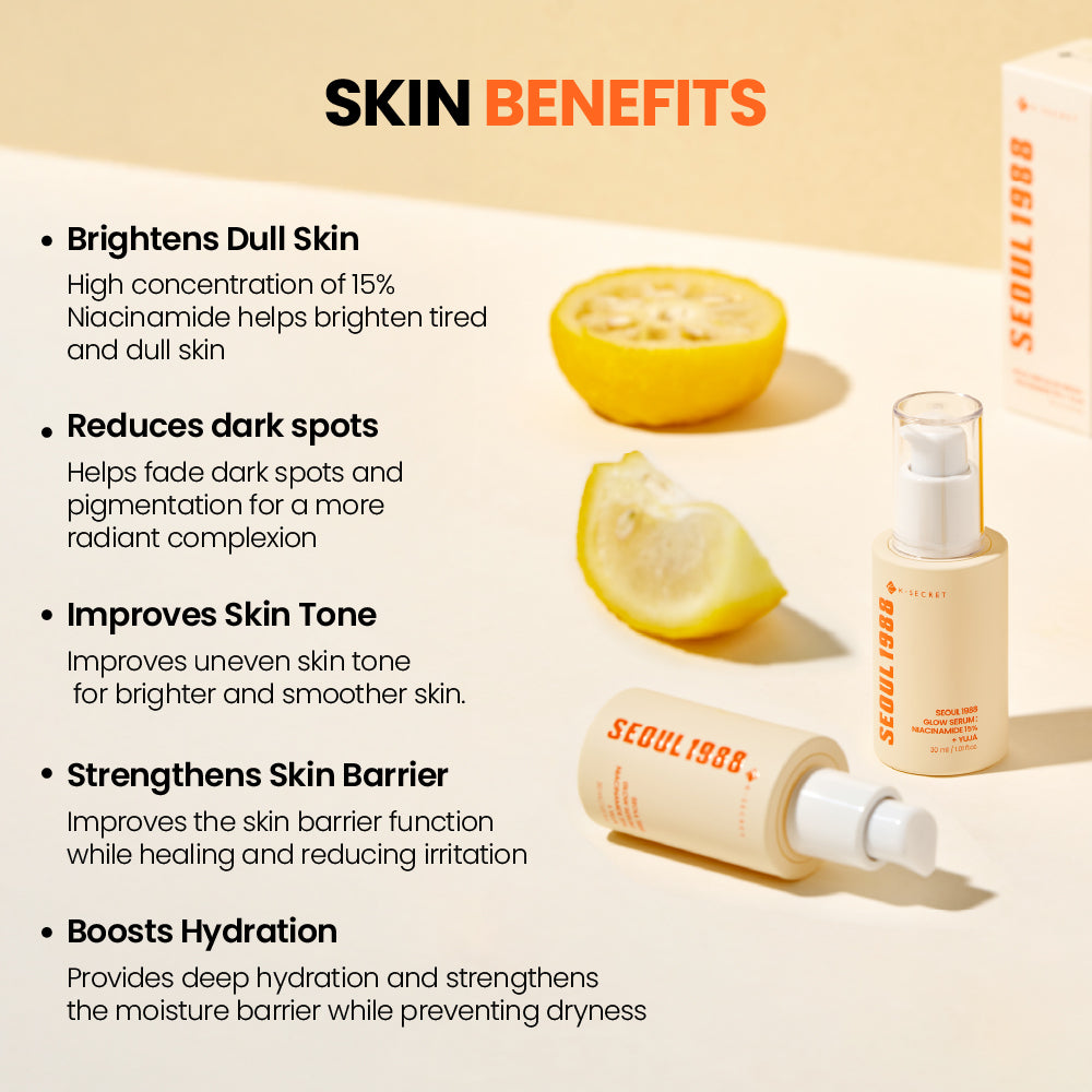 K-SECRET SEOUL 1988 Glow Serum Niacinamide 15% + Yuja 30ml