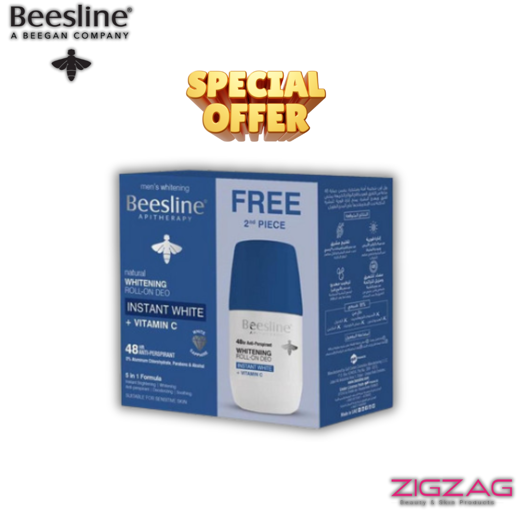 Beesline Natural Whitening Deo Roll-On 50ml - Buy One, Get One Free-1