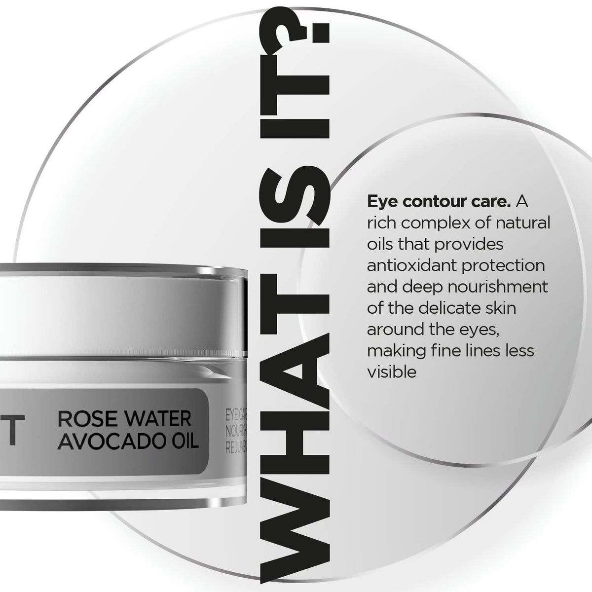 Revox B77 JUST Rose Water Avocado Oil Eye Care Cream-2