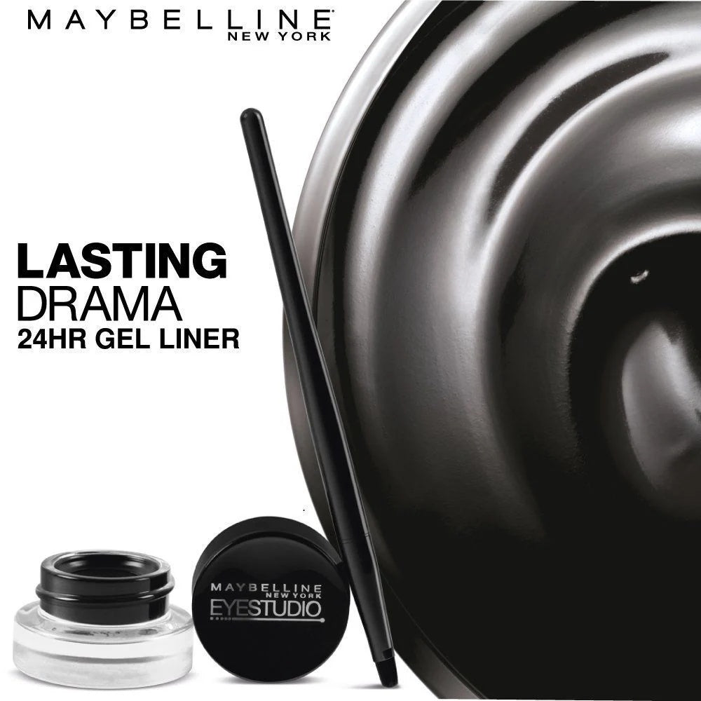 Maybelline Eye Studio Lasting Drama Gel Eyeliner | Intense, Long-Lasting Waterproof Eye Liner-3