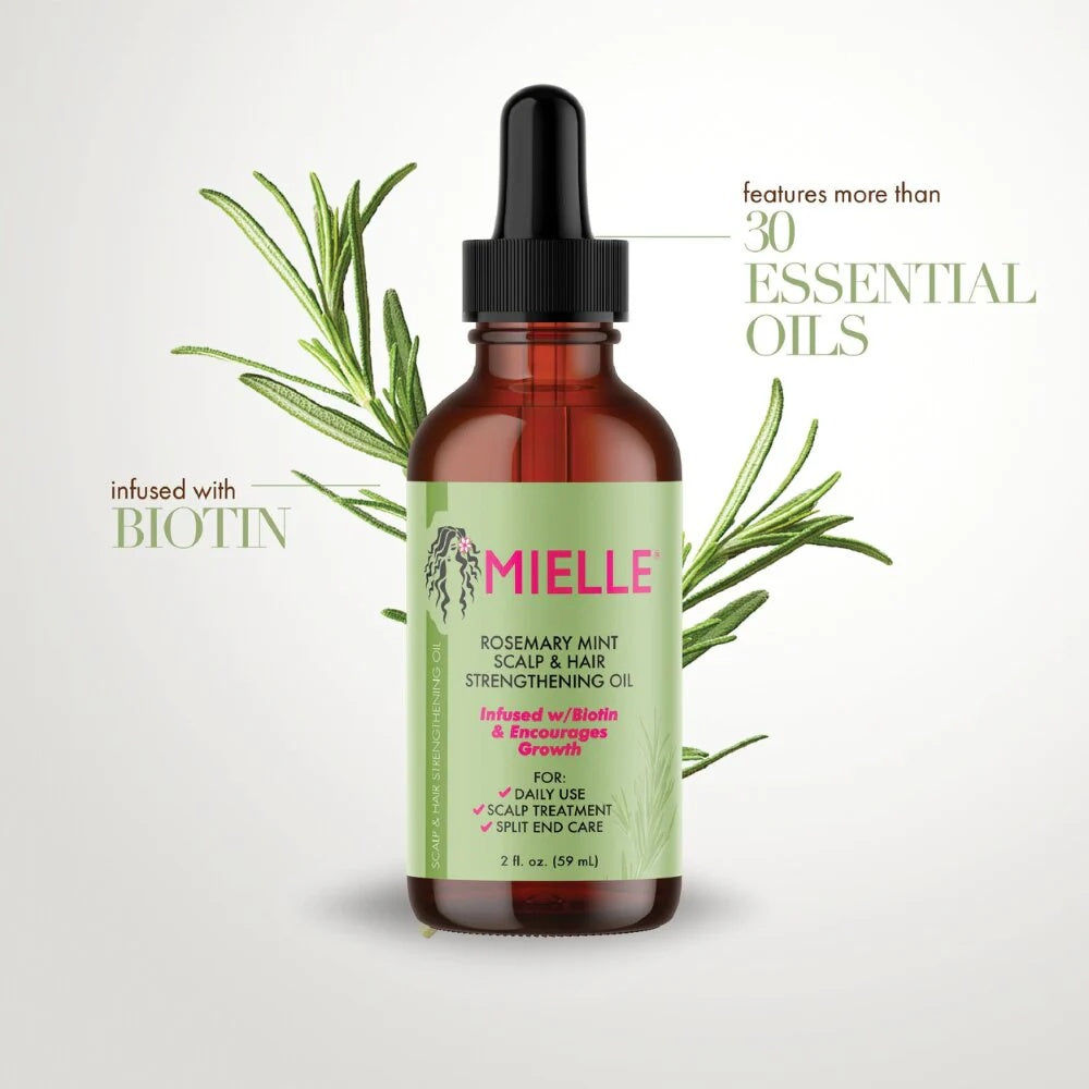 MIELLE Rosemary Mint Scalp & Hair Strengthening Treatment – Nourishing Scalp Care for Stronger, Healthier Hair-2