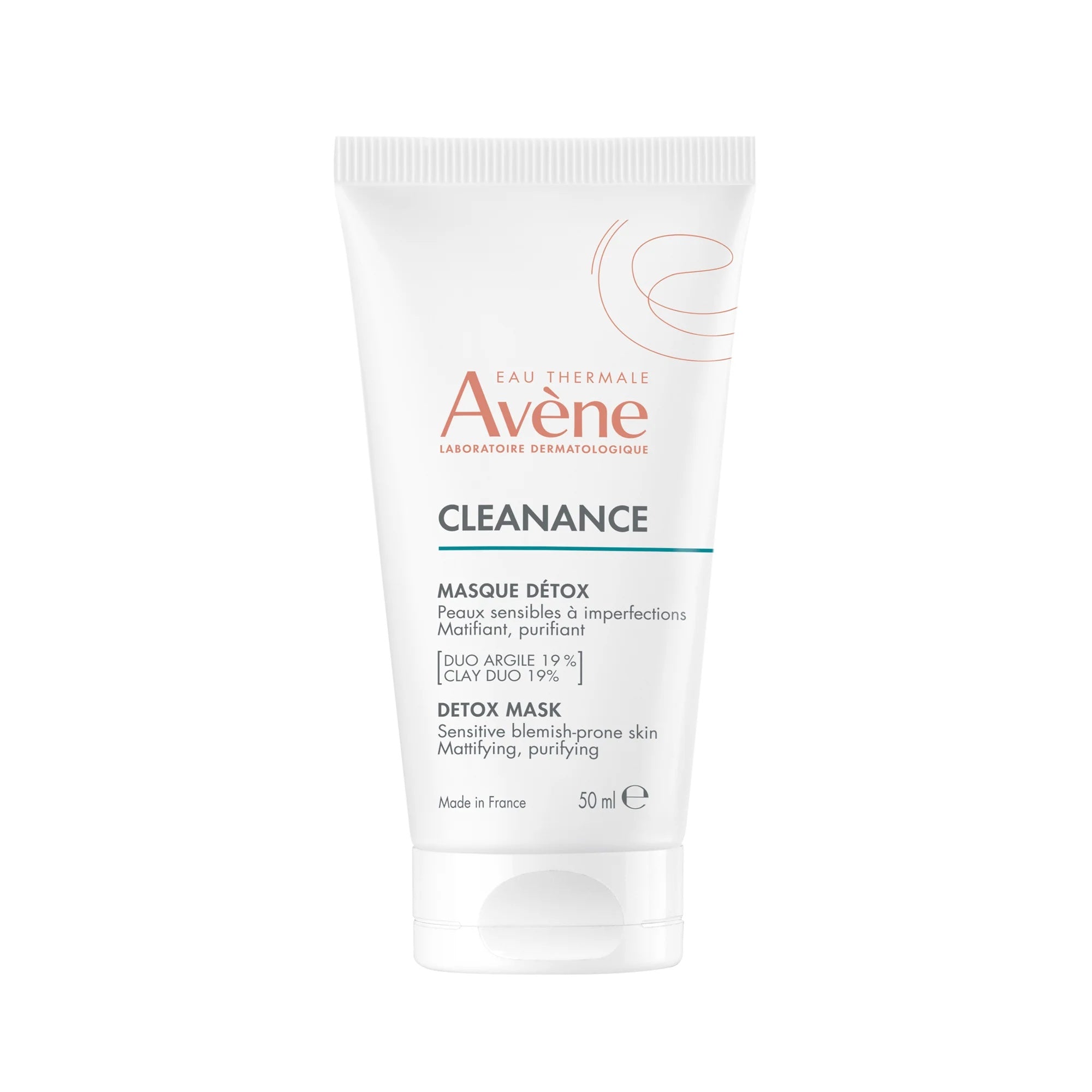 Avene Cleanance Detox Mask 50ml – Purifying and Mattifying Clay Mask for Oily Skin-1
