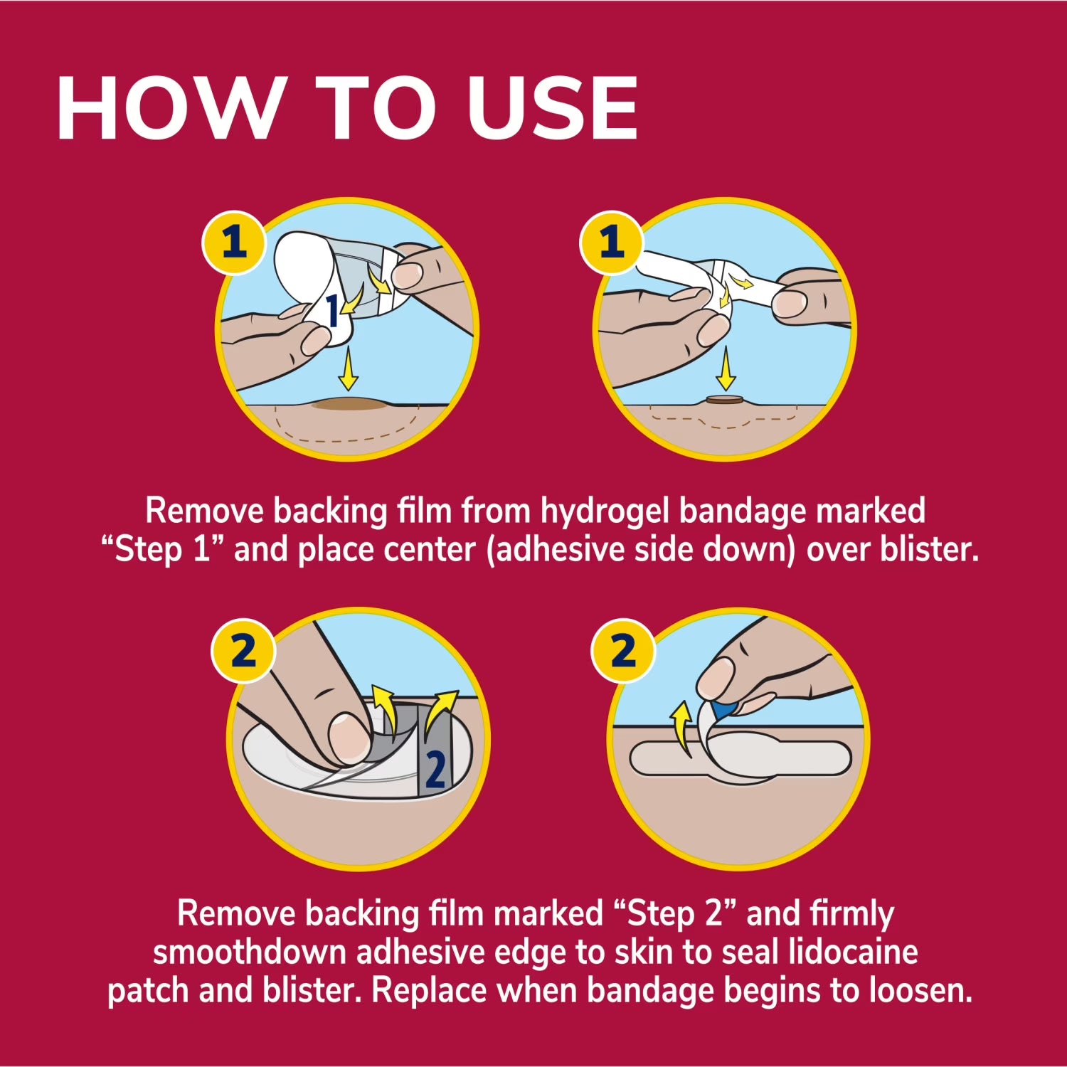 Dr. Scholl's Blister Cushions Seal & Heal Bandage -8 pcs