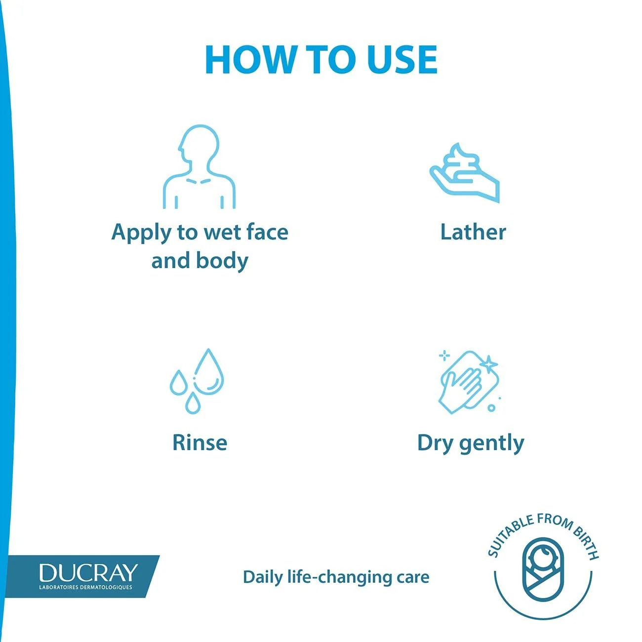 Ducray Dexyane Ultra-Rich Cleansing Gel for Dry to Very Dry Skin 400ml-5
