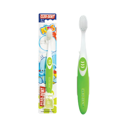 Cleo-Dent Kids Soft Toothbrush 2–7 Years – Gentle Cleaning for Sensitive Gums-2