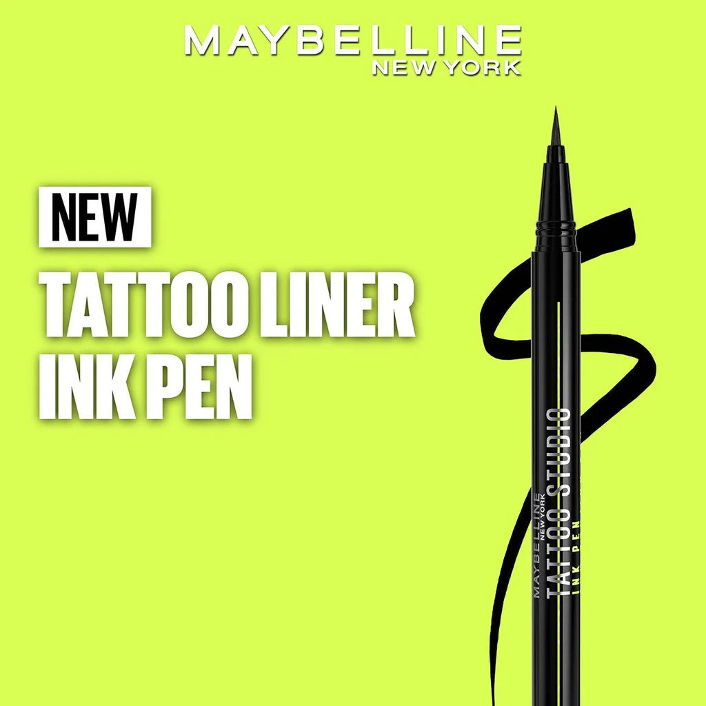 Maybelline Tattoo Studio Ink Pen – Long-Lasting Waterproof Eyeliner for Precise Lines-4