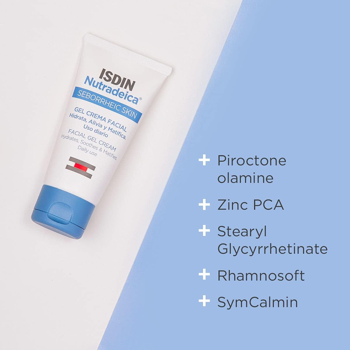 ISDIN Nutradeica Seborrheic Skin Facial Gel Cream 50ml | Treatment for Seborrheic Dermatitis and Oily Skin-5