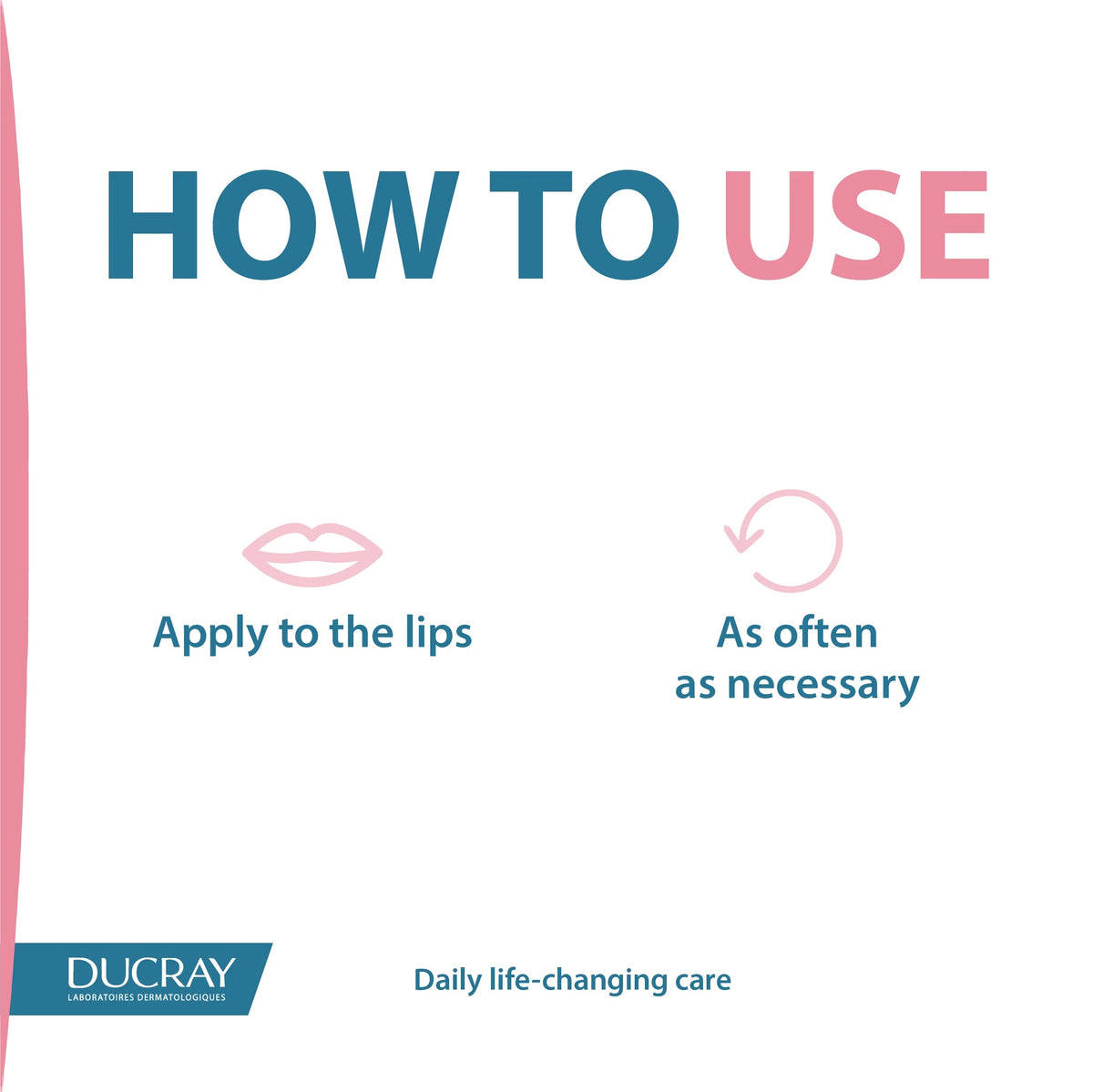 Ducray Ictyane Hydrating Lip Balm for Dry Lips 15ml-3