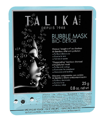Talika Detox Bubble Black Mask – Oxygenating Anti-Pollution Face Mask-1