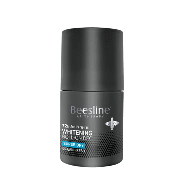 Beesline Whitening Roll On Deo Super Dry Silver Power Ocean Fresh-1