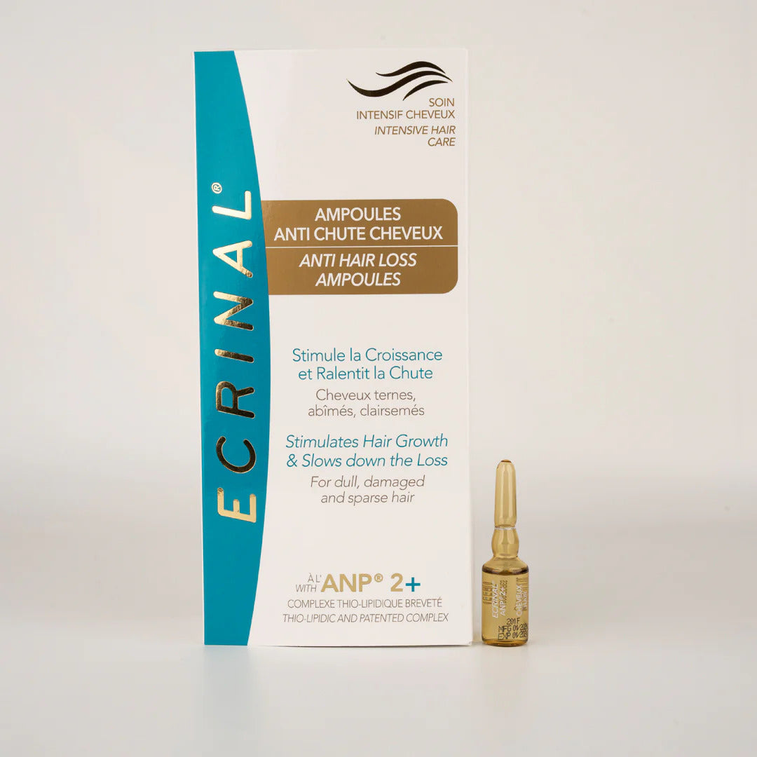 Ecrinal Anti Hair Loss Ampoules Intensive Care - 8 Vials-2