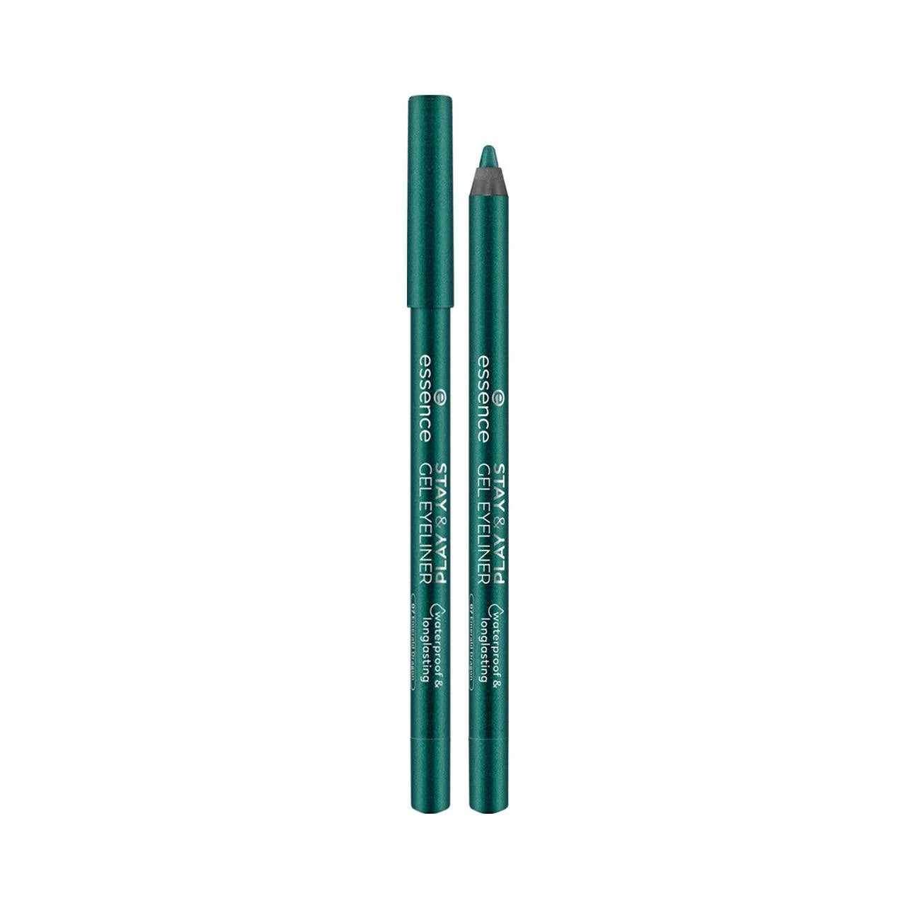 Essence Stay & Play Gel Eyeliner 07 Emerald Dragon – Waterproof Long-Lasting Eye Pencil-1
