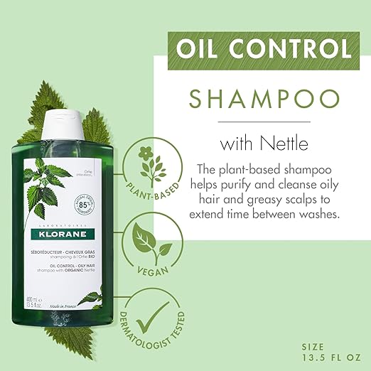 Klorane Oil Control Shampoo with Organic Nettle-4