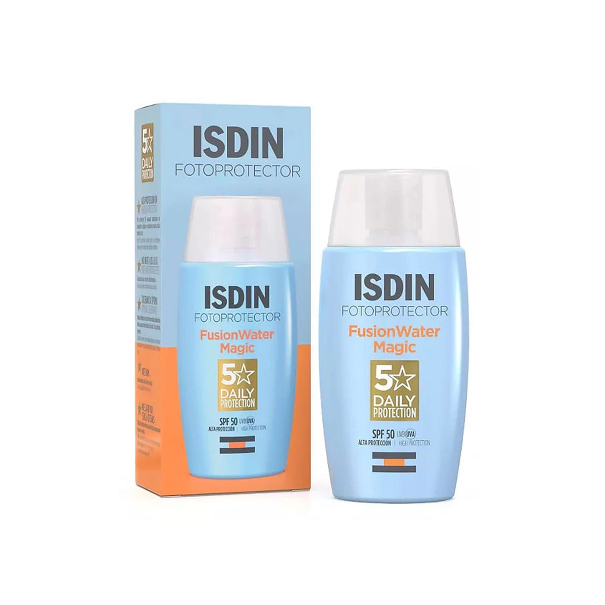 ISDIN Fotoprotector ISDIN Fusion Water Magic SPF 50 | Lightweight Sunscreen for Face and Body-1