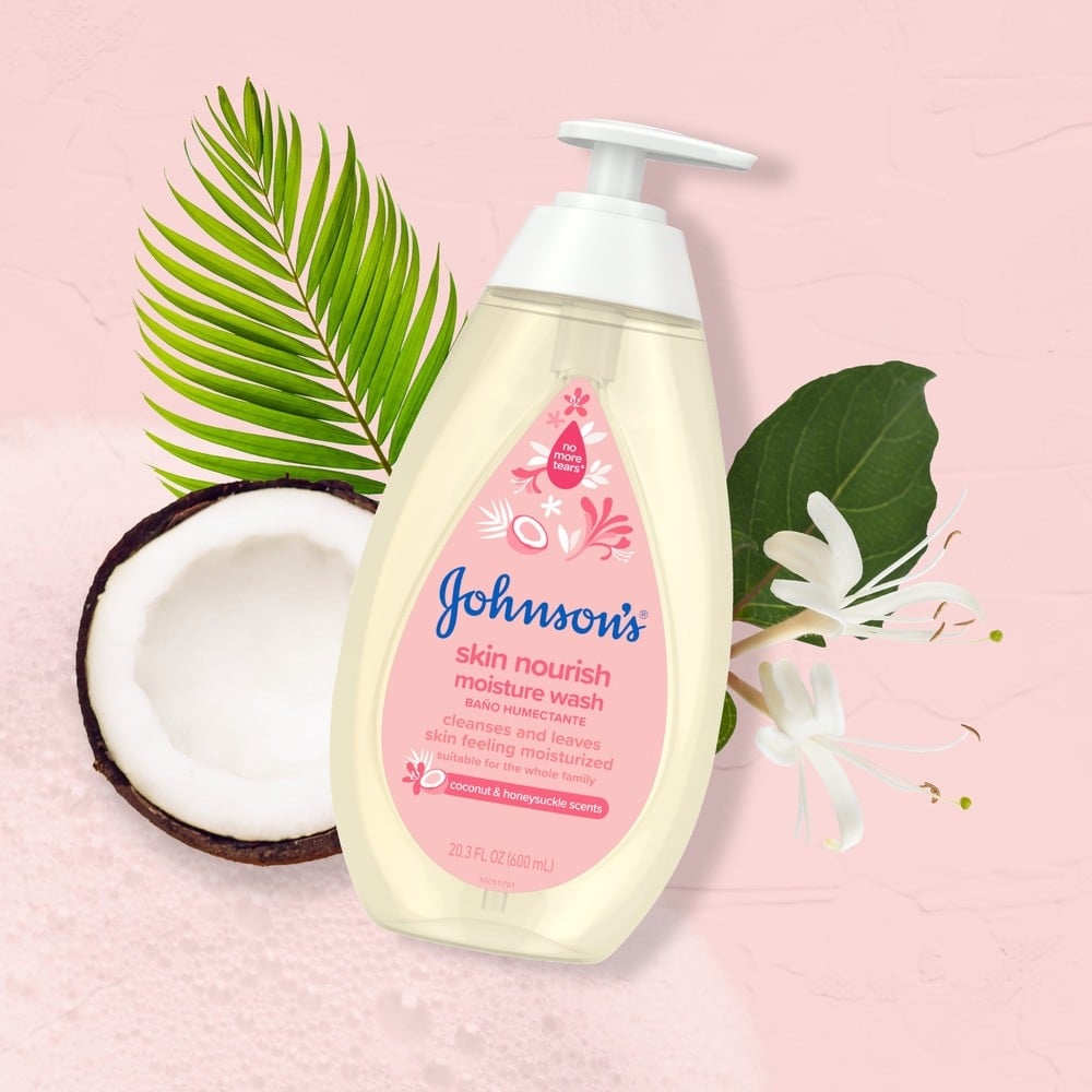 Johnson's Baby Coconut & Honeysuckle Skin Nourish Moisture Wash-2