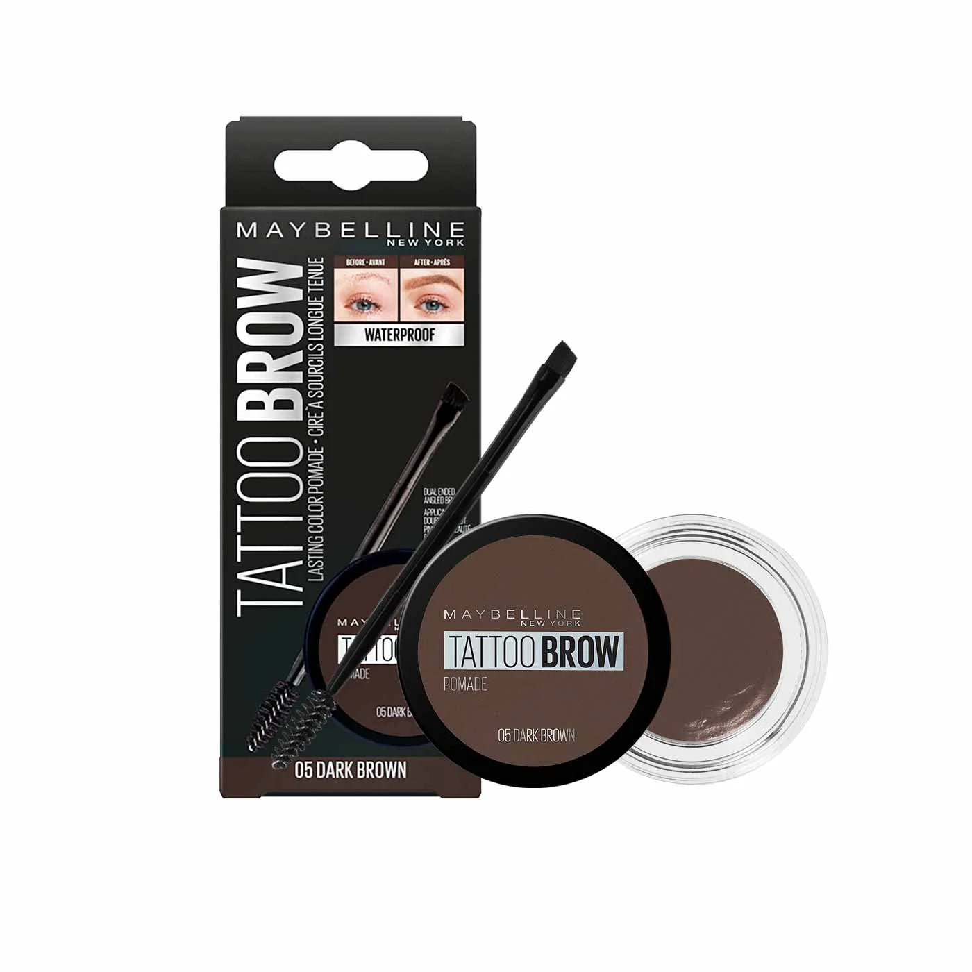 Maybelline Tattoo Studio Brow Pomade – Long-Lasting Waterproof Eyebrow Color-2
