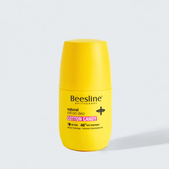 Beesline Natural Roll On Deo Cotton Candy-1