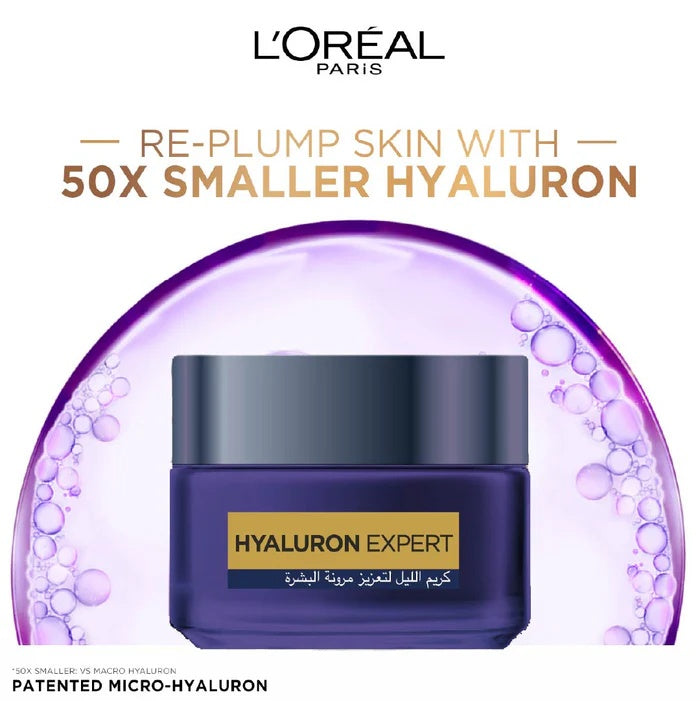 L’Oréal Paris Hyaluron Expert Night Cream with Hyaluronic Acid-4