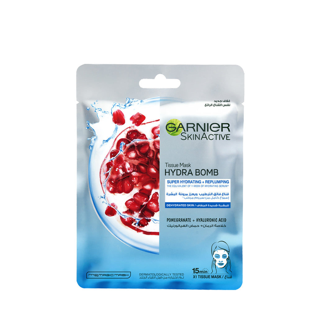 Garnier Skin Active Pomegranate Hydration Tissue Mask-1